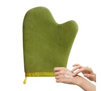 Self Tanner Mitt - Elastic Wrist Tan Mitt Applicator | Precise Gradual Blending Wide Coverage Ergonomic Design for Travel Leg Face Apply Back Family Women