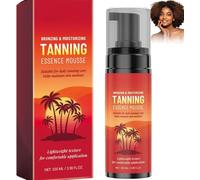 Self Tanner Mousse, Sunless Tanning Foam for Face & Body Bronzer, Quick Drying Self Tanner for Natural Streak-Free Looking, Streak Free Gradual Self Tanning Lotion, for All Skin Types (1pcs)