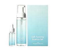 Self-Tanning 30 ml Scented Tanning Solution in Complete Set with 100 ml | Face self-tanner: for daily use in summer, when travelling, by the pool, for the body and for