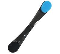 Self-tanning applicator for the back, foldable streak protection, easy application of lotions, back-friendly care tool, reusable sun care aid, practical for (blue, one size)