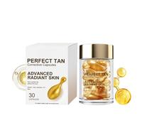 Self Tanning Corrective Capsules with Tanning Accelerator-Tanning Drops for Face&Body,Vegan&Sunless-Skin Tone Correction&Revitalization for Radiant Glow