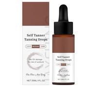 Self-Tanning Drops for the Body, Golden Shine Intense Shine Drops with Care, Skin-Friendly Long-Term Sun Runner for Beach Holidays & Daily Sunbaths