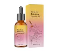 Self-Tanning Drops | Streak-free Moisturising Body Tanner - Self Tanning for Face and Body Application - for Travel Holiday Summer Everyday Sports Outdoor Solarium Women Men Mam