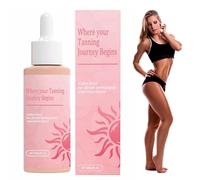Self Tanning Drops,Sunless Tanning Drops for Face and Body,Moisturizing Bronzing Tanner Streak-Free Fake Tan,No-Greasy Gradual Self-Tan,For Woman and Man,60 ml