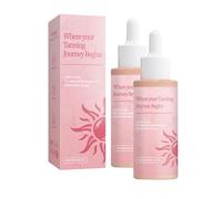 Self Tanning Drops,Sunless Tanning Drops for Face and Body,Moisturizing Bronzing Tanner Streak-Free Fake Tan,No-Greasy Gradual Self-Tan Enhance Natural Glow,For All Skin Types,60 ml (2 Pcs)