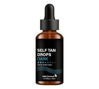 Self Tanning Face Drops | 30ml Bronzing Dark Solution for Skin - Body Tanning Drops,for Face Body Arm Leg Women Men Home Vacation Travel