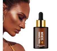 Self Tanning Face Drops, Tanning Serum to Add to Moisturizer and Lotion for Custom Face Tan, Bronzing Body Face Tanning Drops for Natural Glow, Cruelty Free & Vegan, 30ml