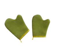 Self-Tanning Glove Applicator Gloves, 2 Pieces Self-Tanning Lotion Applicator Glove for Tanning Cream and Exfoliating with Large Cover for Face Legs Body