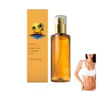 Self-Tanning Hydrating Mist, Lightweight Sunless Tanning Spray, Hydrating Formula with Vitamin C & E, Streak-Free Fast-Acting Sunless Tanner, Long Lasting Tanning Mist for Face & Body (1 PCS)