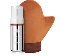 Self Tanning Lotion Fake Tan Tanning Moisturiser for a Natural Bronzed Glow with Tanning Mitt Streak-Free, Long-Lasting, Hydrating Self Tan Lotion Suitable for All Skin Types 120ml (Medium)