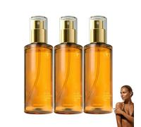 Self Tanning Mist for Face & Body, Face Tan Mist, Lightweight Sunless Tanning Spray, Gradual Natural Looking Glow, Hydrating Formula with Vitamin C & E, FineMist Self Tanner for Even Application (3PC)