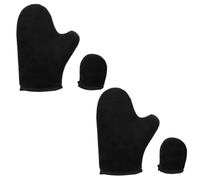 Self Tanning Mitt Applicator, 2Pcs Ultra Soft Self Tanner Mitt with Thumb Microfibre Tanning Lotion Applicator for Women Girl Men