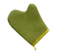Self Tanning Mitt, Elastic Wrist Applicator, Ergonomic Glove, Instant Precise Coverage, Flocking + Sponge + PE Film Wide Blend Design, For Face Body Legs Home Use, 21x17cm
