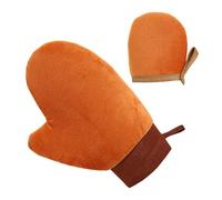 Self Tanning Mitt - Reusable Machine Washable Plush Finish & Portable | Sunless Tanning Glove for Body, Arms, Back, Thighs, Outdoor, Holiday, Lounge, Beach & Travel