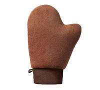 Self Tanning Mitt Velvet Tan Glove Double Sided Fake Tan Applicator with Elastic Wrist Reusable Streak-Free Self Tanner Tool for Full Body & Face Application Prevent Stained Hands