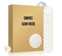 Self Tanning Patches for Sunless Bronzing, Microneedle Adhesive | 4.1x2.8x0.8 in, 10 Microneedle Patches, Gentle, UV-Free Tan for Travel, Home, Radiant Glow