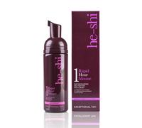 Self Tanning Rapid 1 Hour Mousse Quick Dry Hydrating Medium-Dark He-Shi 150ml