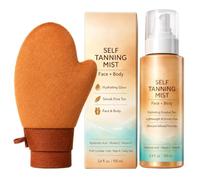 Self Tanning Spray 100ml Face Body Self Bronze Mist | Tanning Moisturizer Spray for Vacation Travel Home Party Camping Summer Beach Women