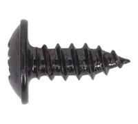 Sealey BST3510 Self-Tapping Screw 3.5 X 10Mm Flanged Head Black Pozi Pack Of 100