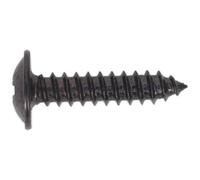 Self Tapping Flange Head Pozi Screws Black 4.2mm 19mm Pack of 100
