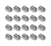Self Tapping Insert Stainless Steel Slotted Wire Thread Repair Insert Quick Thread Insert with M5x0 8 Female M8x1 0 Male Thread for Automotive Marine Construction Machinery 20PCS