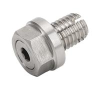 Self Tapping Oil Drain Plug, Piggyback Oil Drain Plug Stainless Steel Oversize Thread Repair Kit with O Ring, Crafted From Robust Material for Fixing Slipped Oil Pan Thread. Easy