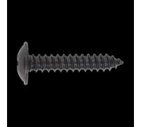 Self-Tapping Screw 4.8 x 25mm Flanged Head Black Pozi Pack of 100