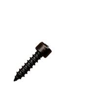 Self Tapping Screws 10/20/50/100pcs M2 M2.6 M3 M3.5 M4 M5 M6 Black Carbon Steel Allen Hex Hexagon Socket Cap Head Speaker Self-tapping Screw(10mm,100pcs M2)