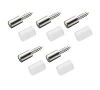 Self tapping screws for cabinet and shelf holder laminate support, engineered to improve load bearing and reduce risk of loosening in furniture installation (5PCS)