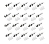 Self tapping screws for cabinet laminate and shelf holder applications, crafted to provide secure fastening and long lasting performance in furniture projects (20PCS)