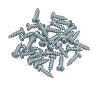 Self Tapping Screws PH2 Drive 3.5mm (Width) x 12mm (Length) Fasteners 30pcs