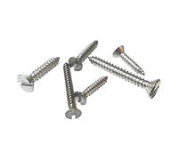 Self-Tapping Screws Slot-Countersunk (csk) 316 (A4) Stainless, For Use On Boats & Marine Applications (25, 3.5x32mm)