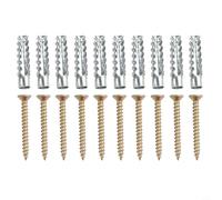 Self Tapping Screws with Expansion Tube Pipe Fastener Kit Providing and Reliable Fastening Solutions (50pcs M6)