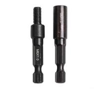 Self Tapping Socket Adapter Driver Set for M6 M8 M10 Threaded Inserts and Hanger Bolts for Woodworking Professionals (M6)