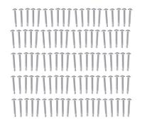 Self Tapping Stainless Steel Screws 100PCS Round Washer Head Fasteners (4.8 * 38mm 100 Pcs)
