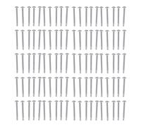 Self Tapping Stainless Steel Screws 100PCS Round Washer Head Fasteners (4.8 * 50mm 100 Pcs)