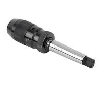 Self Tighten Drill Chuck, Automatic Locking Keyless Chuck, High, for Drilling and Lathe Spindles That Accept 3MT Taper Shanks, JT6 Mount