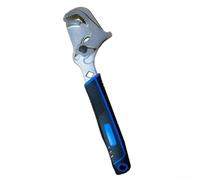 Self Tightening Adjustable Pipe Wrench 12 Inch 6 In 1 Multi Function Tool With Dual Gears For 10-44mm Pipes Made Of Chrome Vanadium Steel In And Silver For Workshop