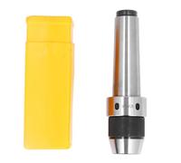 Self Tightening Keyless Drill Chuck 3 Jaws MT5 Shank 1/8in to 5/8 Inch Adjustable 0.003-0.005 Inch Accuracy 40cr Alloy Steel for CNC Machines with Storage Box