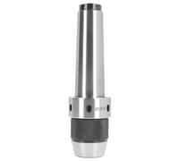 Self Tightening Keyless Drill Chuck 3 to 16mm MT5 APU16, Premium Alloy Steel, High Accuracy Design for CNC Machines, Mills, and Metalworking Operations with Morse Taper Shank