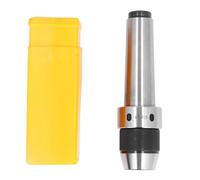 Self Tightening Keyless Drill Chuck, MTB5 APU16 with 3 to 16mm Clamping Range, MT5 Morse Taper Mount for Milling and Drilling Machines, Alloy Steel Construction