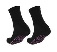 Self Unisex Socks Socks Warm Tourmaline Heating Extra Large Fishnet (Black, One Size)