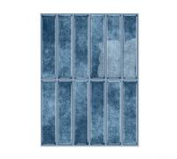 Self Wall Tiles Peel And Backsplash With Seaglass Subway Design, Waterproof Vinyl Brick Decals For Kitchen Splashback, Bathroom Renters DIY Covering(GST03)