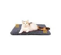 Self Warming Cat Bed 25.2 X 19.3 Inch Extra Warm Thermal Pet Pad with Removable Cover Non-Slip Non Electric Washable B