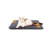 Self Warming Cat Bed 28.74x 18.9 Inch Extra Warm Thermal Pet Pad with Removable Cover Non-Slip Non Electric Washable B