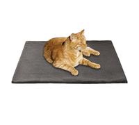 Self-Warming Cat Bed for Rest - Removable Lamb Wool Pet Mat offering Extra Thermal Comfort, Plush Heated Cushion for Dogs Cats in Autumn Winter, Soft Non-Skid Pad providing Warm Relaxing Support