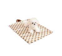 Self-Warming Cat Bed Mat - Fleece & Cotton Pet Pad, Waterproof Scratch-Resistant Foldable Pet Pad for Indoor, Soft Kitten Cushion & Puppy Mattress, Machine Washable (X-Large)