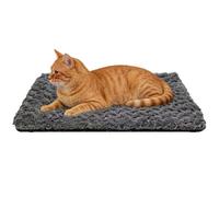 Self-Warming Dog Mat, Cuddly Soft, Non-Slip, Washable, Self-Heating Thermal Mat for Cats, for Small and Medium Puppies, Kittens, Sofa Corners, Transport Boxes, Car, Cage and Nest
