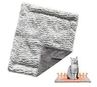 Self Warming Pet Bed Mat - Double Sided Soft Plush Pad | Machine Washable Thermal Cat Blanket, Non Slip Puppy Cushion | Winter Heated Sleeping, Reversible Indoor Outdoor Comfort