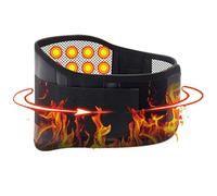 Self Warming Waist Belt with Tourmaline, Lumbar Support, Neck Heating Pad, Back Pain Relief, Herniated Disc, Sciatica, Scoliosis and More (Cabbage